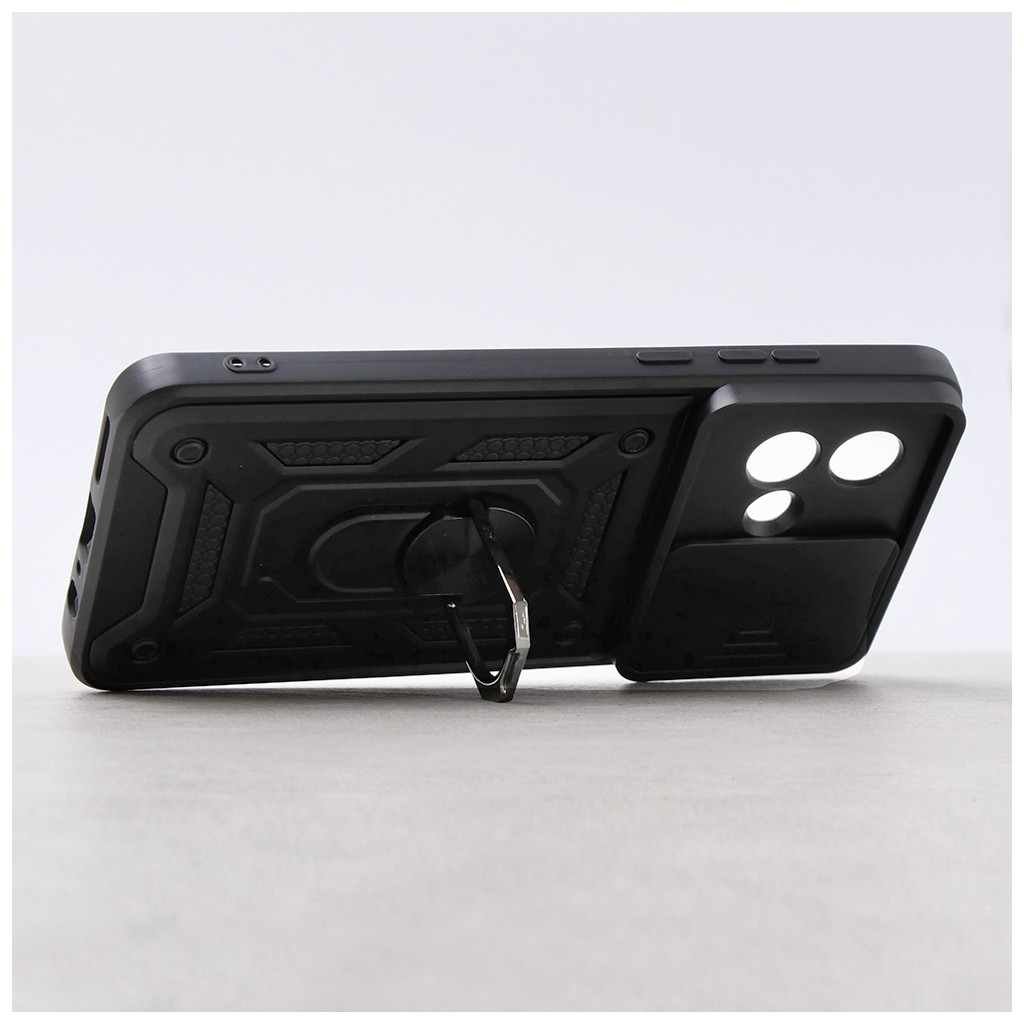 Чохол до мобільного телефона BeCover Military Motorola Moto G84 Black (710675) - зображення 4