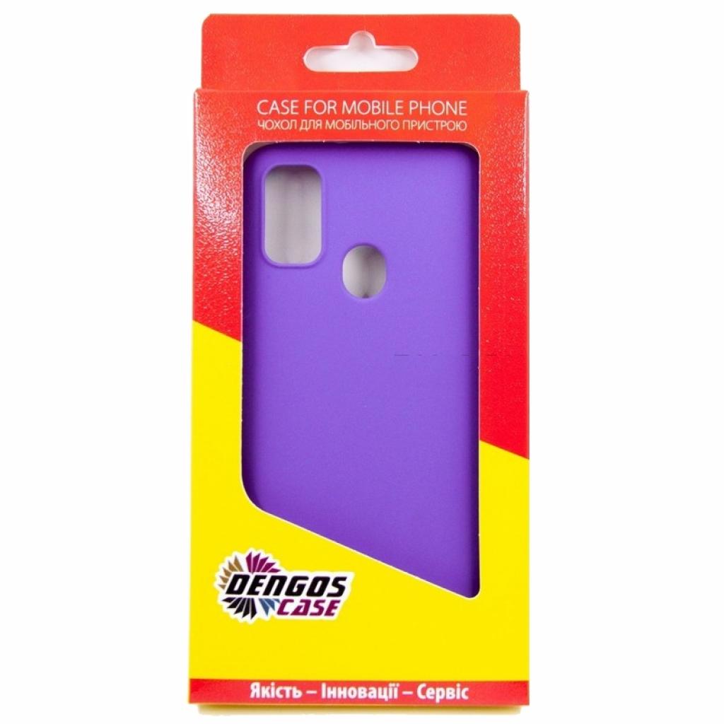 Чохол до мобільного телефона Dengos Carbon Huawei Nova 5T, violet (DG-TPU-CRBN-30) - зображення 3