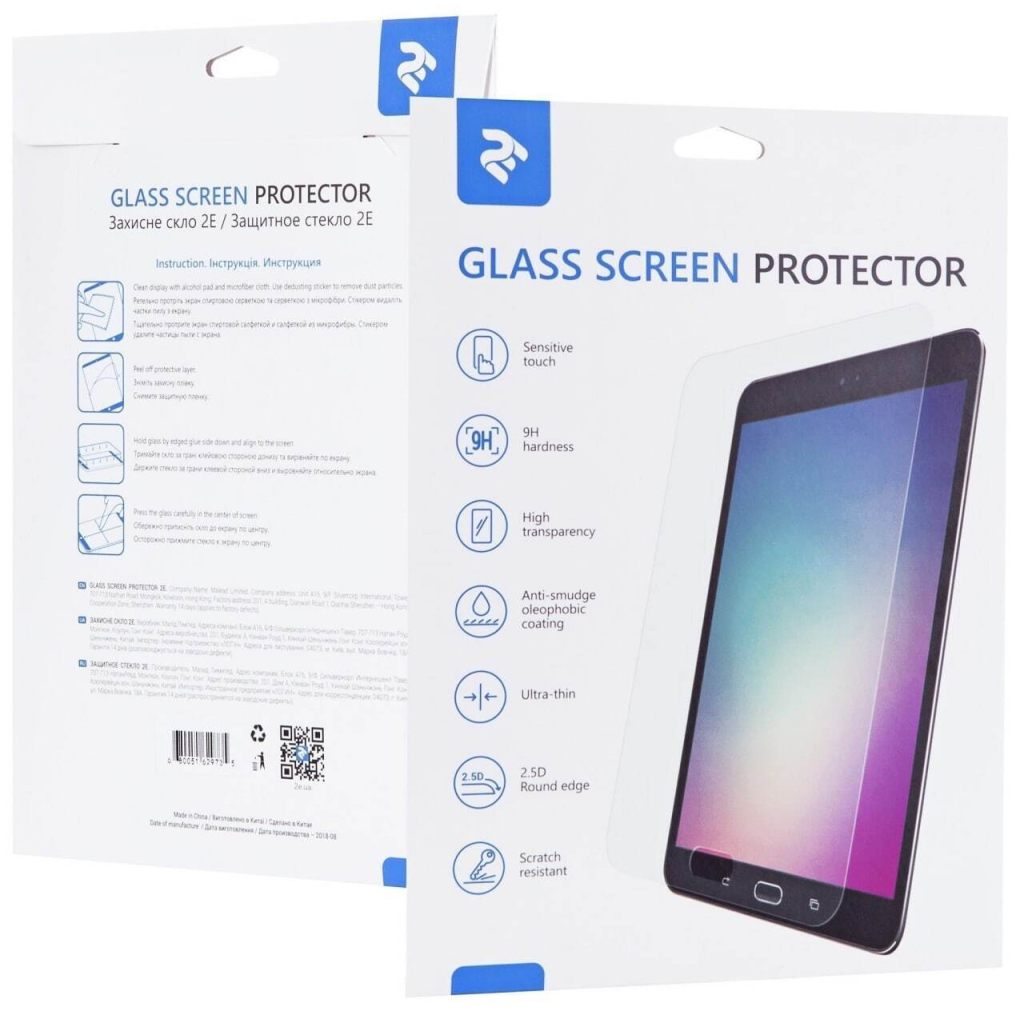 Скло захисне 2E Lenovo Tab M10 Plus(3rd Gen), 2.5D, Clear (2E-LN-TM10PL-LT2.5D-CL) - зображення 1