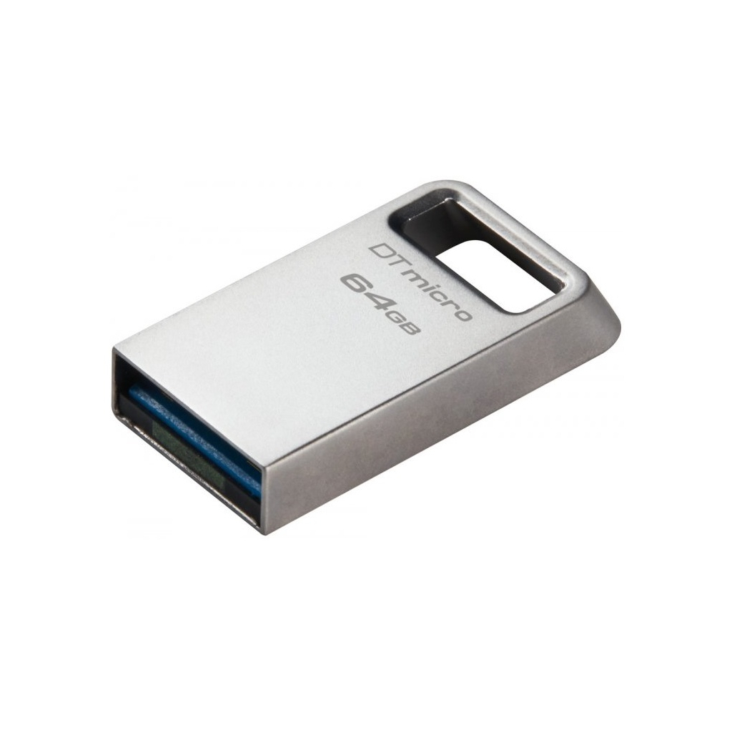 USB флеш накопичувач Kingston 64GB DataTraveler Micro USB 3.2 (DTMC3G2/64GB) - зображення 2