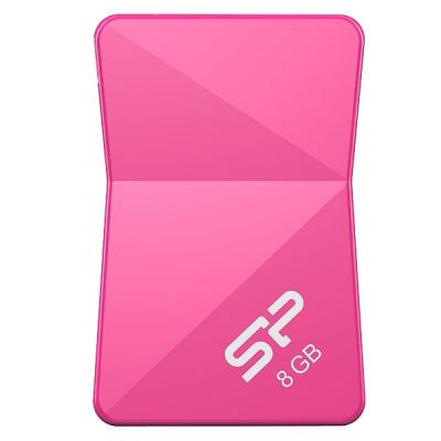USB флеш накопичувач Silicon Power 8Gb Touch T08 Peach USB 2.0 (SP008GBUF2T08V1H) - зображення 1