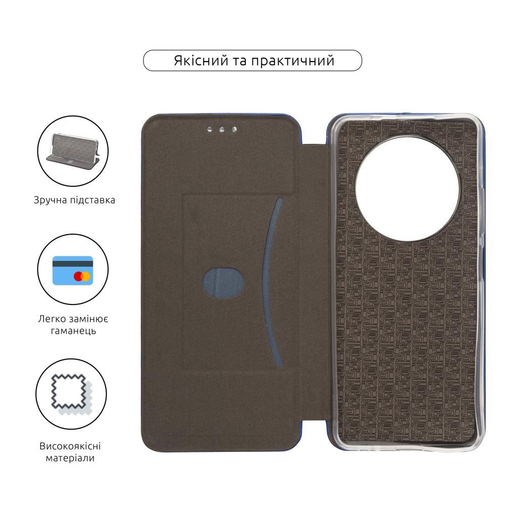 Чохол до мобільного телефона Armorstandart G-Case Tecno Spark 30 4G (KL6) Blue (ARM81363) - зображення 3