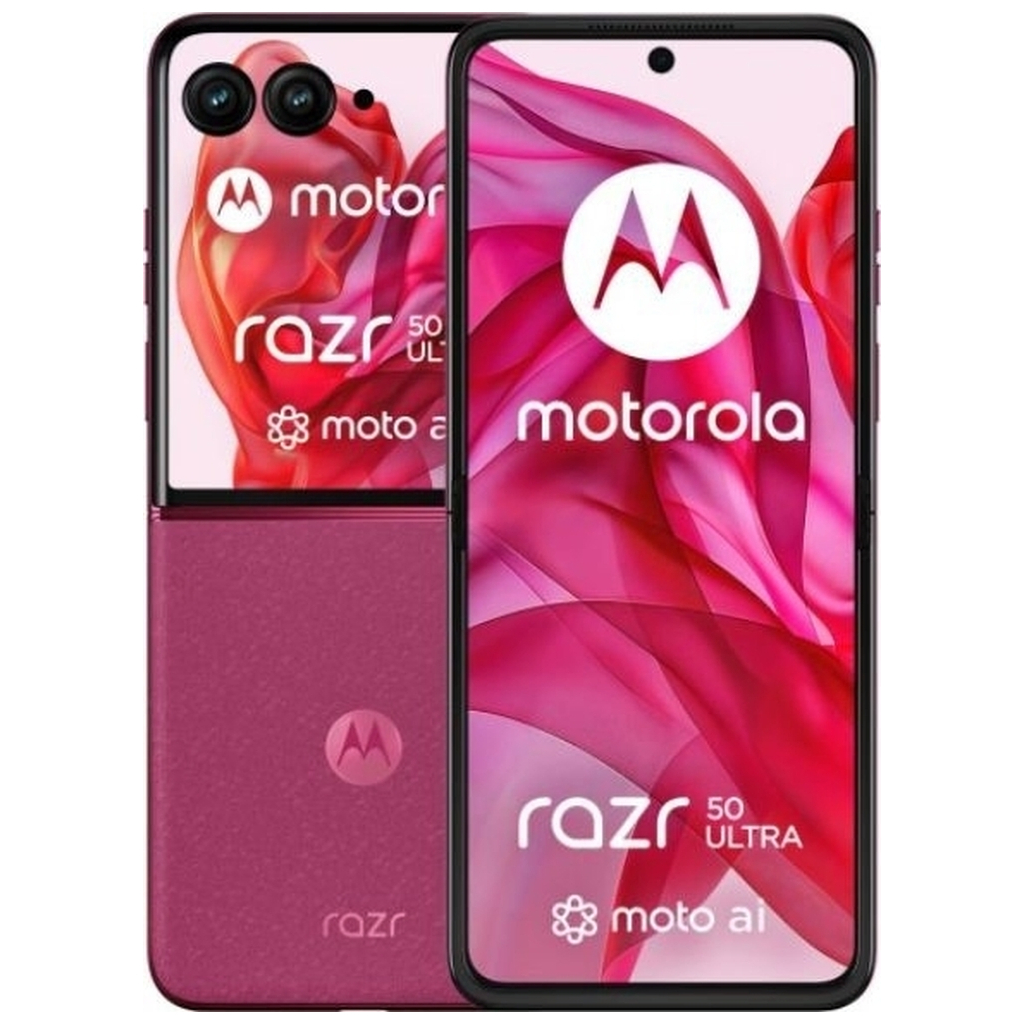 Мобільний телефон Motorola Razr 50 Ultra 12/512GB Hot Pink (PB1T0103RS) - зображення 1