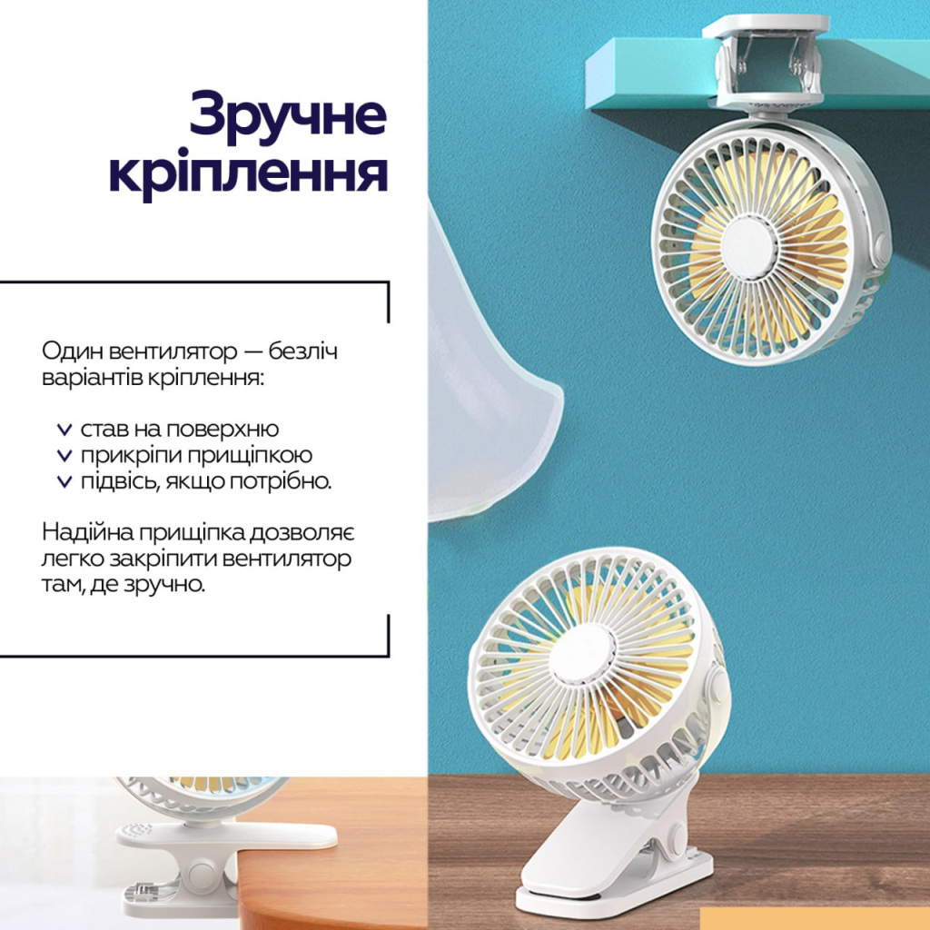 Вентилятор XoKo XK-P6-WH - изображение 5