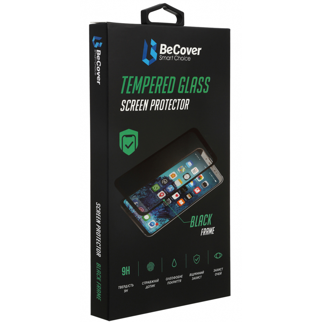 Скло захисне BeCover Samsung Galaxy M32 SM-M325 Black (706452) - зображення 1