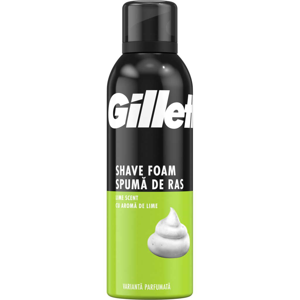 Піна для гоління Gillette Classic Лайм 200 мл (3014260228675) - изображение 2