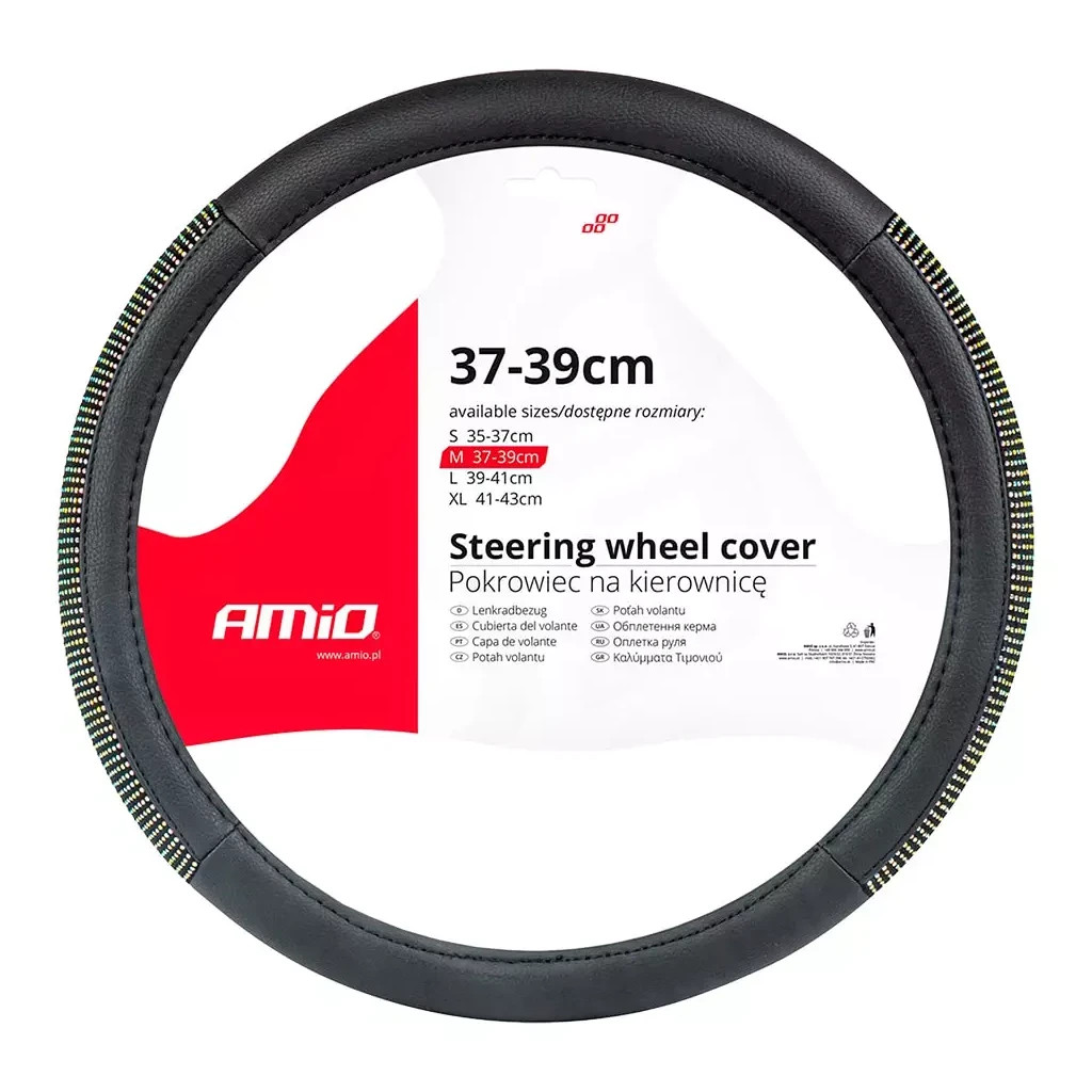 Чохол на руль AMiO SWC-44-M 37-39 см (02985) (029855) - зображення 1