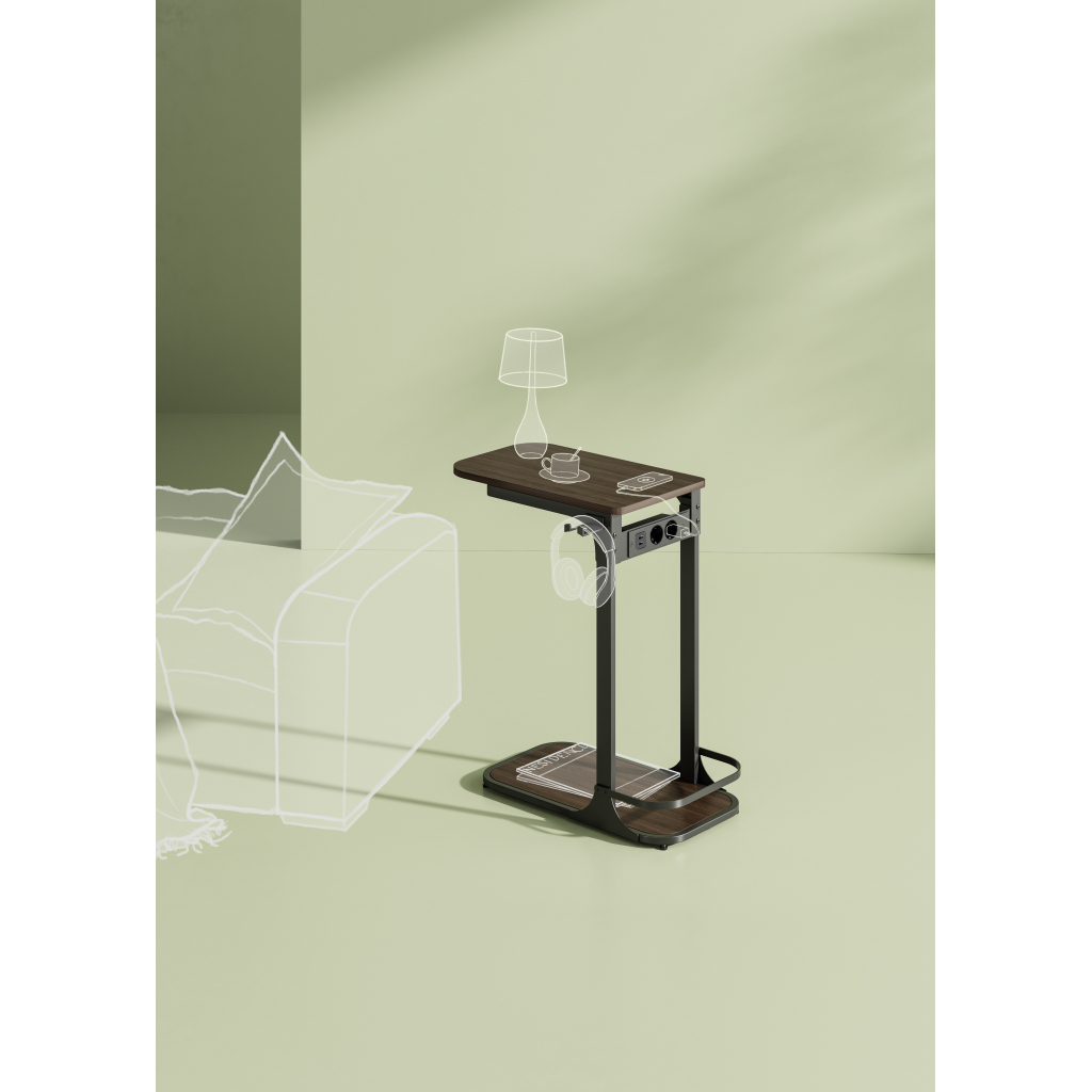 Приставний стіл OfficePro з мережевим подовжувачем SD185DW (SD185DW) - изображение 9