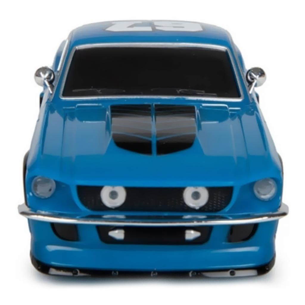 Машина Maisto 1967 Ford Mustang GT синій. Світло і звук (1:24) (81223 met. blue) - зображення 3