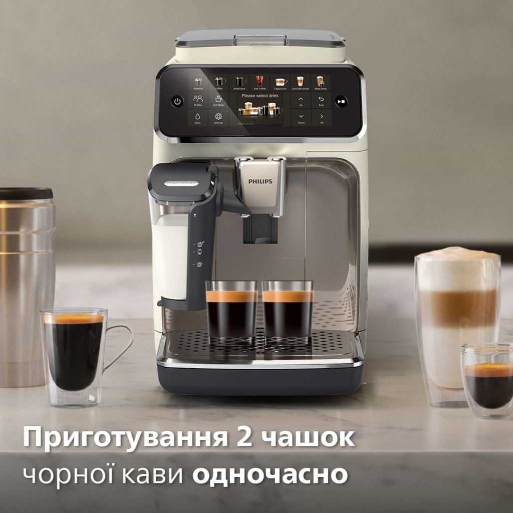 Кавомашина Philips Series 4400 LatteGo EP 4443/70 (EP4443/70) - изображение 7