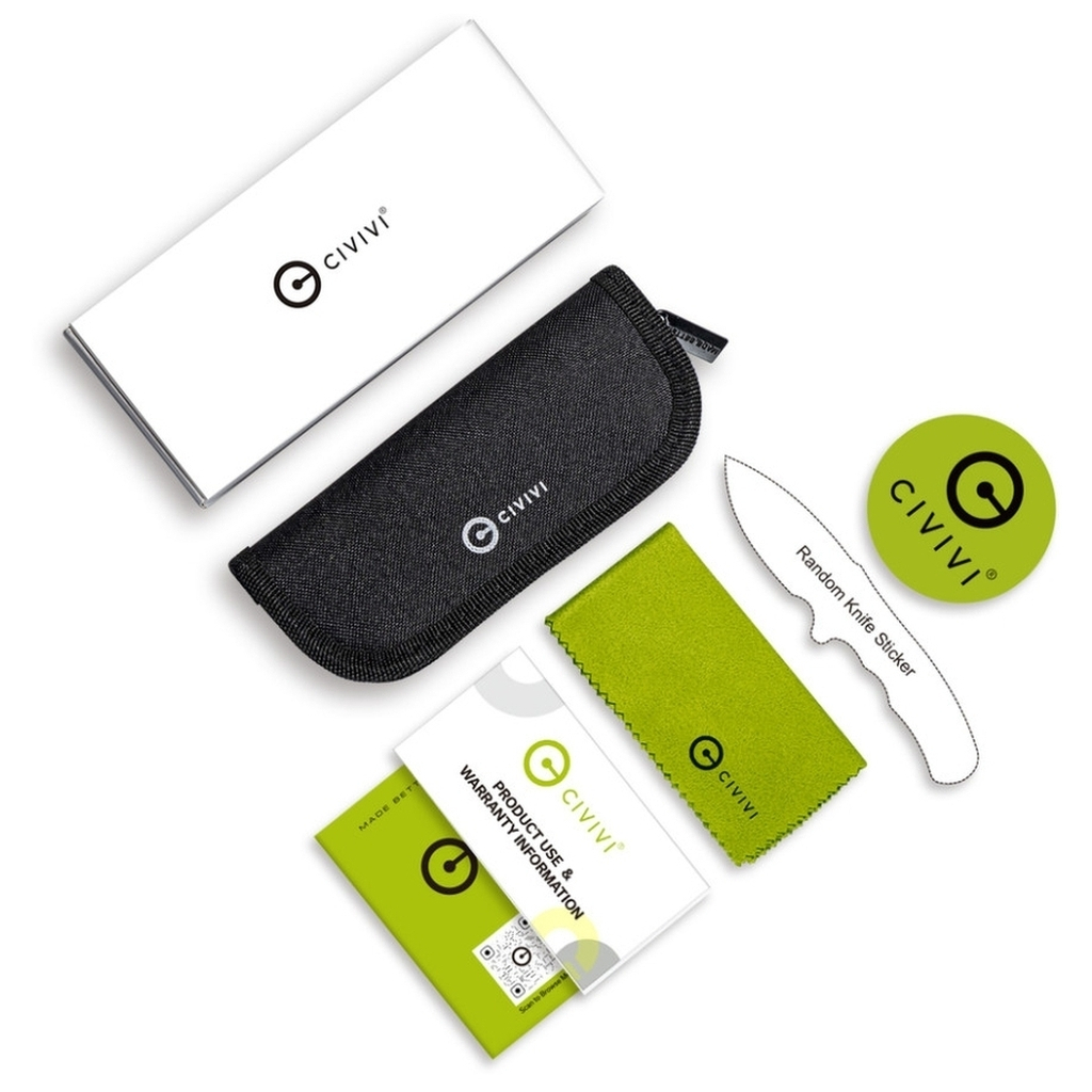 Ніж Civivi Photonix, Black Micarta, Satin (C23081B-3) - зображення 9