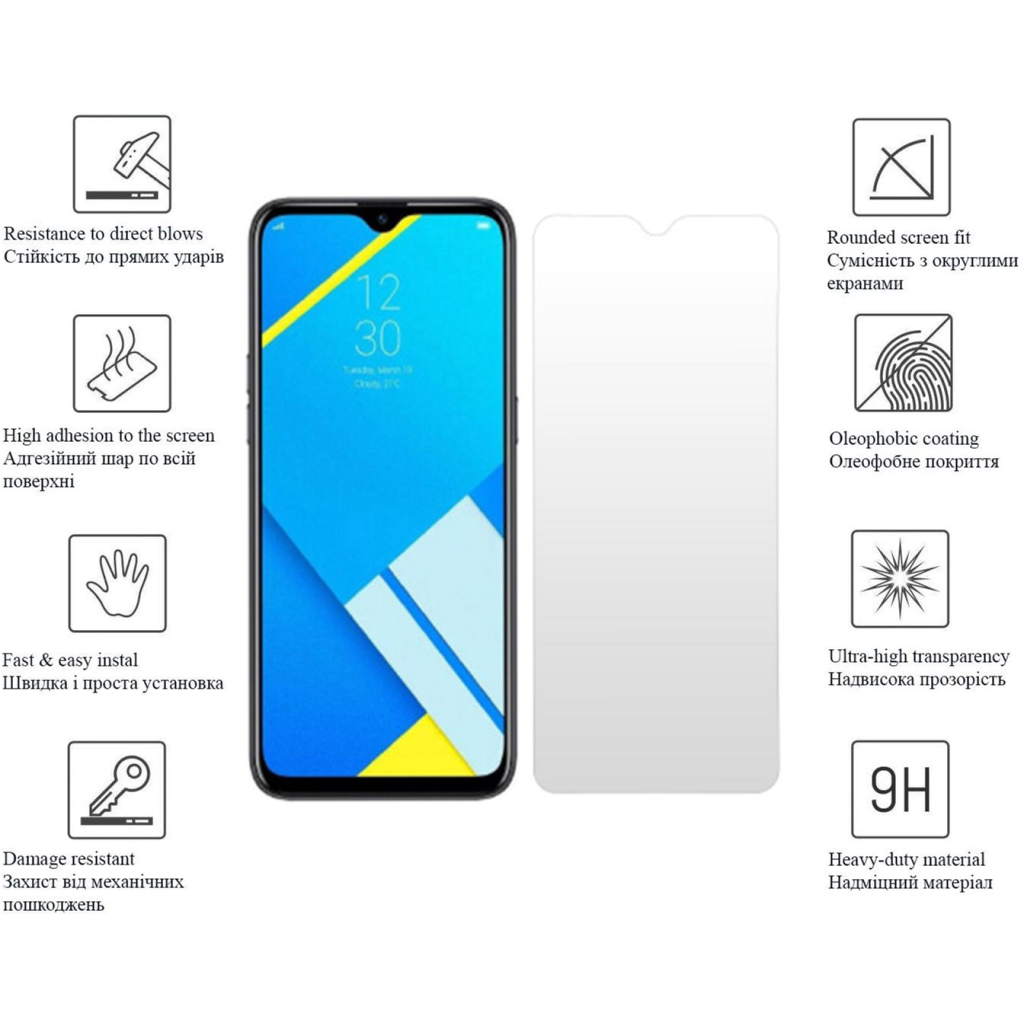 Скло захисне Drobak Vivo Y15s (616188) - зображення 4