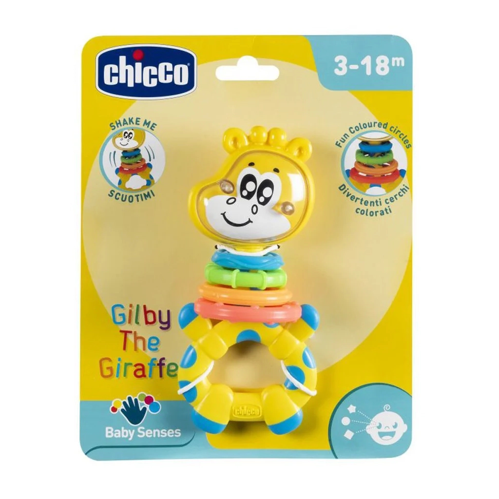 Прорізувач Chicco брязкальце Жирафа (10053.00) - зображення 3