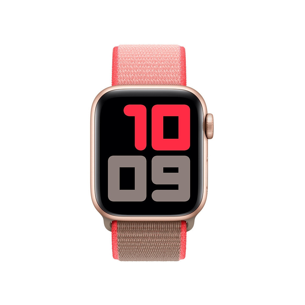 Ремінець до смарт-годинника Apple 40mm Sport Loop Neon Pink (MXMN2ZM/A) - зображення 3