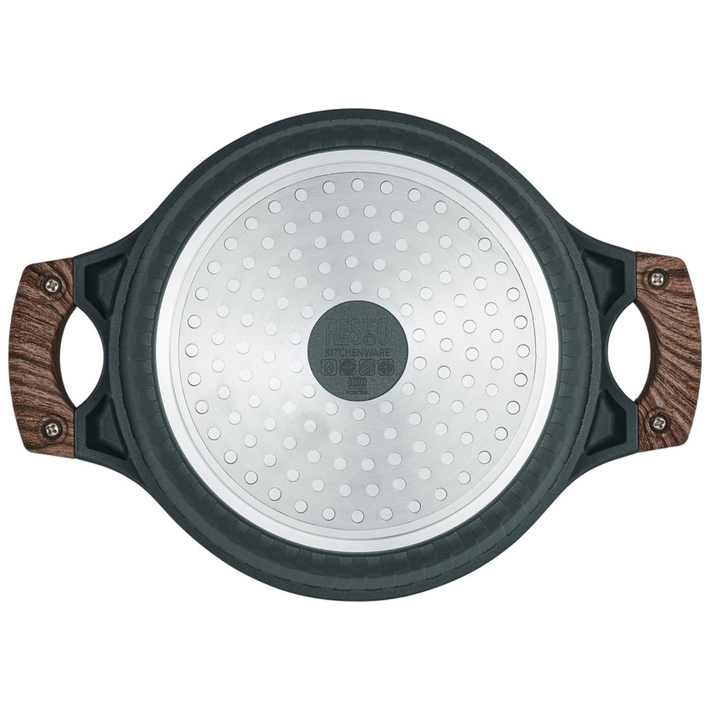 Каструля Resto Ran чорна 20 см 2.4 л (93901) - зображення 8