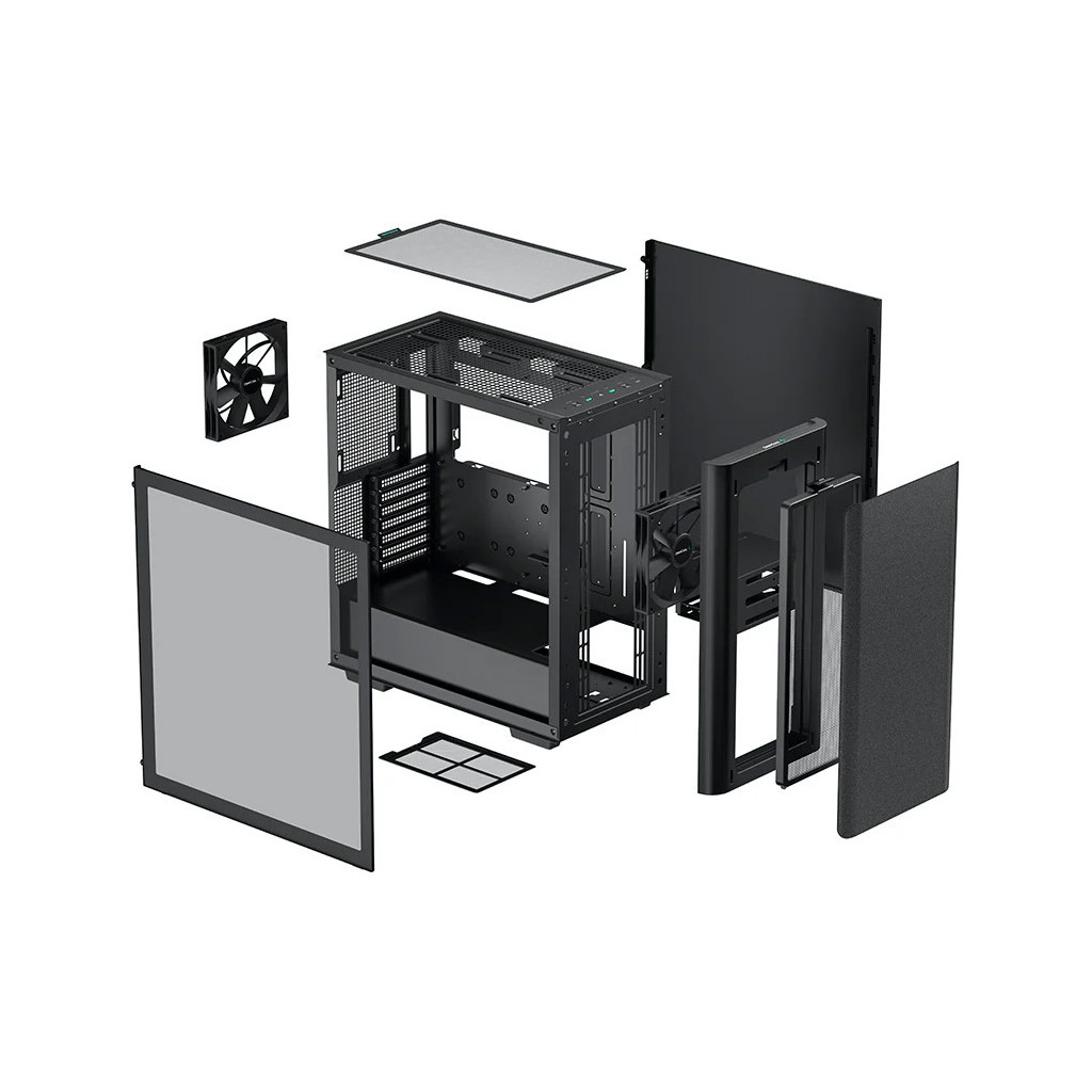 Корпус Deepcool CK500 Black (R-CK500-BKNNE2-G-1) - зображення 11