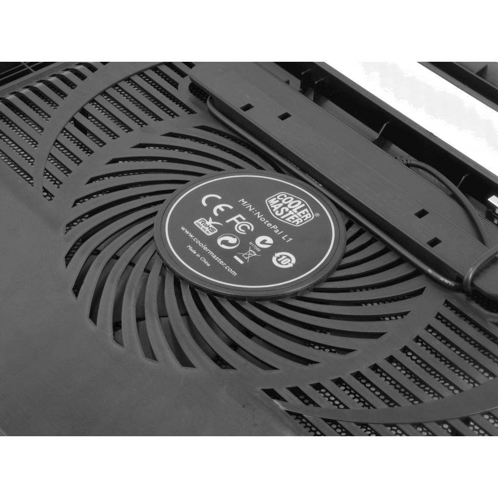 Підставка до ноутбука CoolerMaster Notepal L1 (R9-NBC-NPL1-GP) - зображення 3