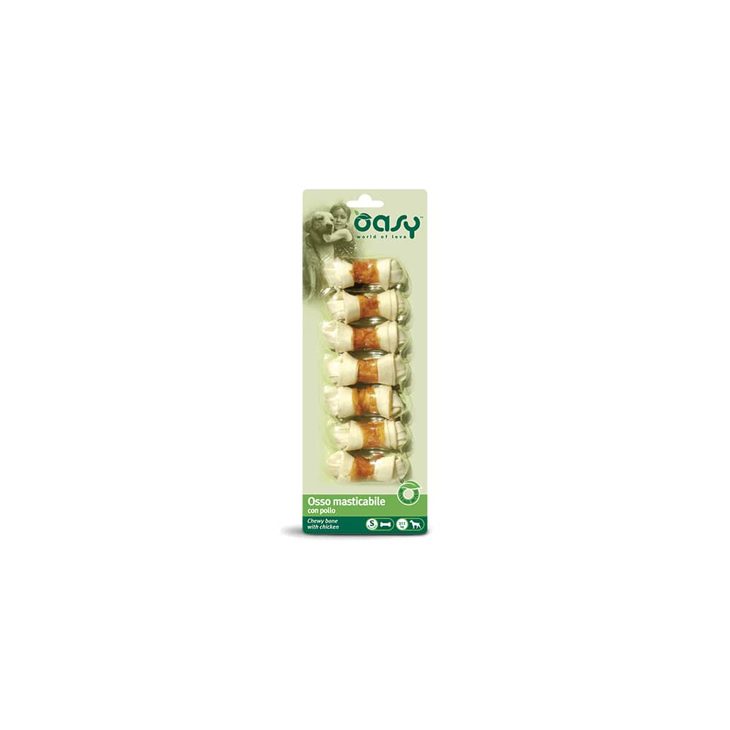 Ласощі для собак OASY Chewy Bone курка -S- 90 г (8053017340258) - зображення 1