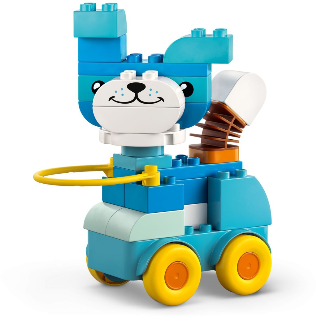 Конструктор LEGO DUPLO Тварини на колесах 3 в 1 (10448-) - зображення 4
