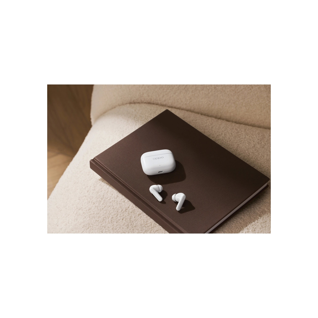 Навушники Oppo Enco Buds3 Pro Glaze White (ETEK1 Glaze White) - зображення 8