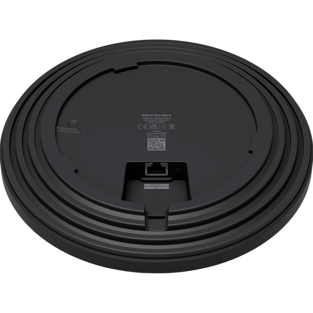Точка доступу Wi-Fi Ubiquiti U7 Pro XGS (U7-Pro-XGS-B) - изображение 6