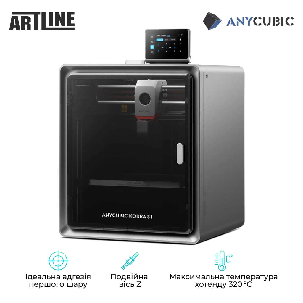3D-принтер Anycubic Kobra S1 (KBS1BK0A-O) - зображення 2