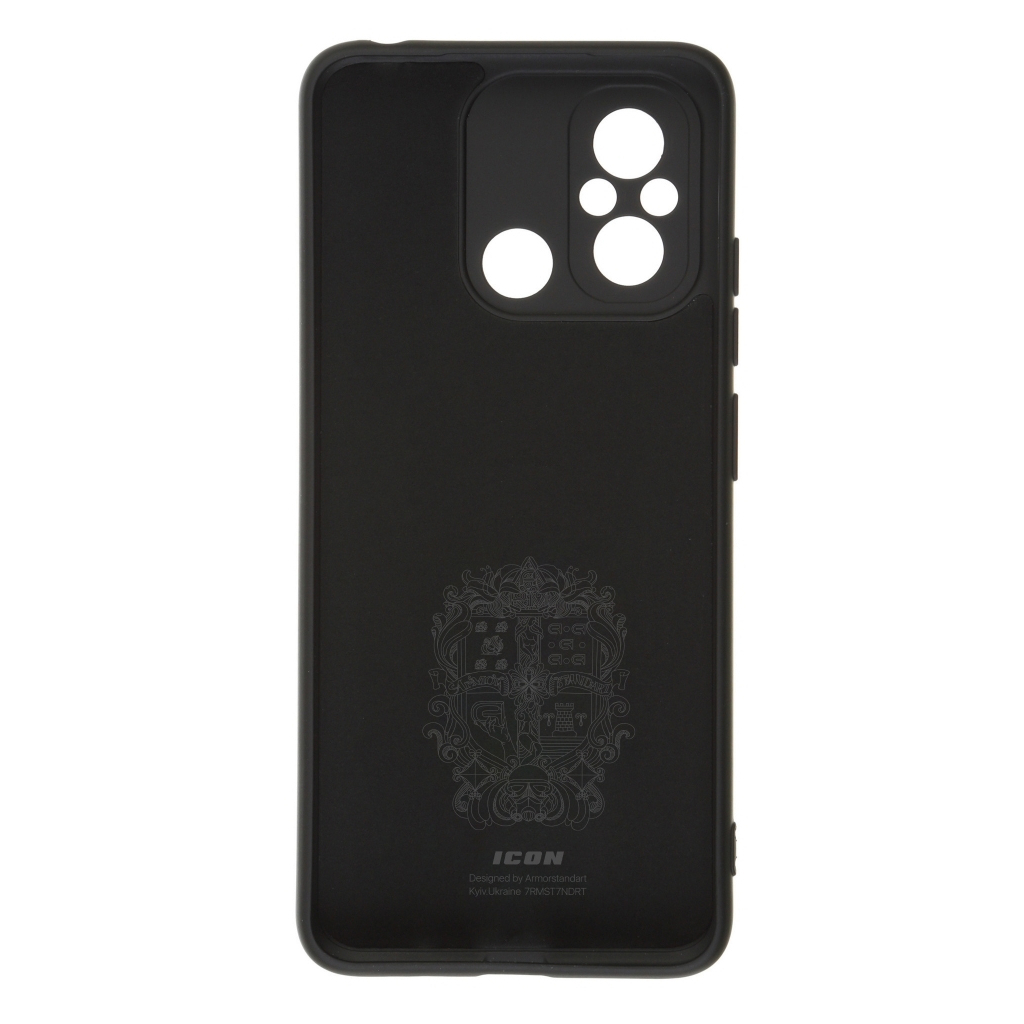 Чохол до мобільного телефона Armorstandart ICON Case Xiaomi Redmi 12С/11A Camera cover Black (ARM65965) - зображення 2