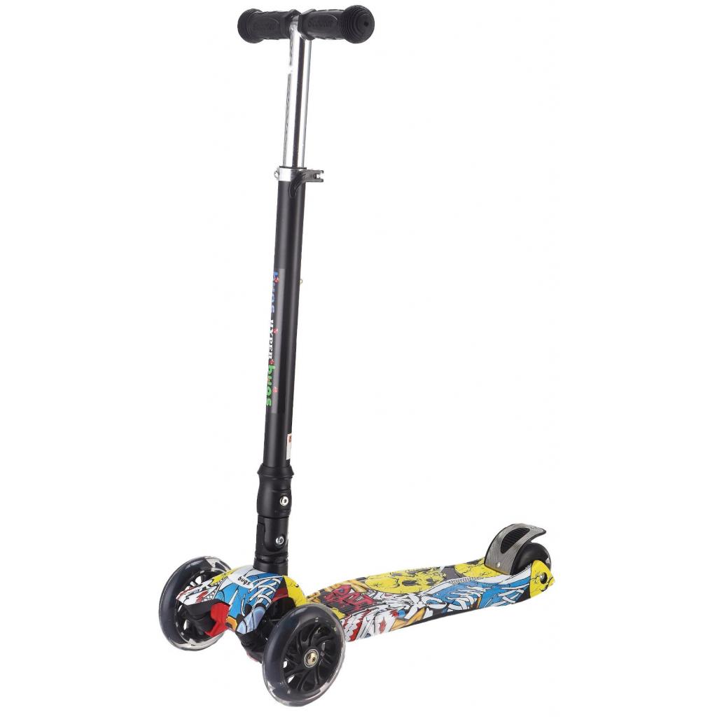 Самокат Bugs Hyper 2 Colorful yellow (6905614650235) - изображение 1