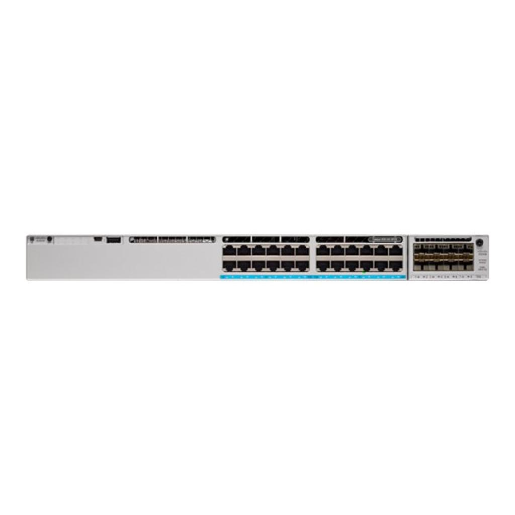 Комутатор мережевий Cisco C9300L-24P-4G-A - зображення 1