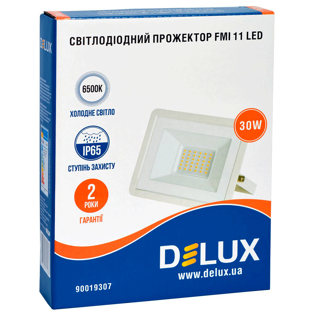 Прожектор Delux FMI 11 30Вт 6500K IP65 (90019307) - зображення 2