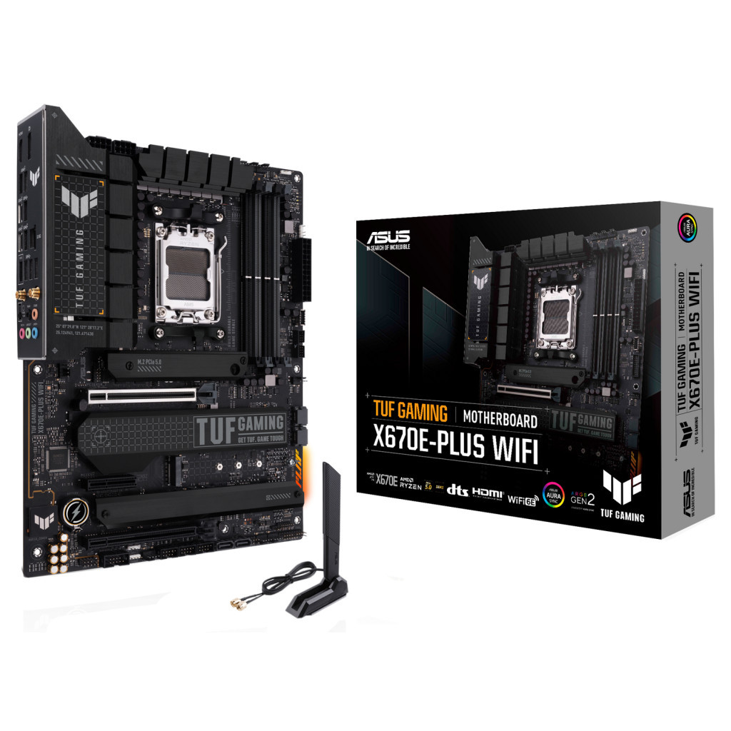 Материнська плата ASUS TUF GAMING X670E-PLUS WIFI - зображення 2