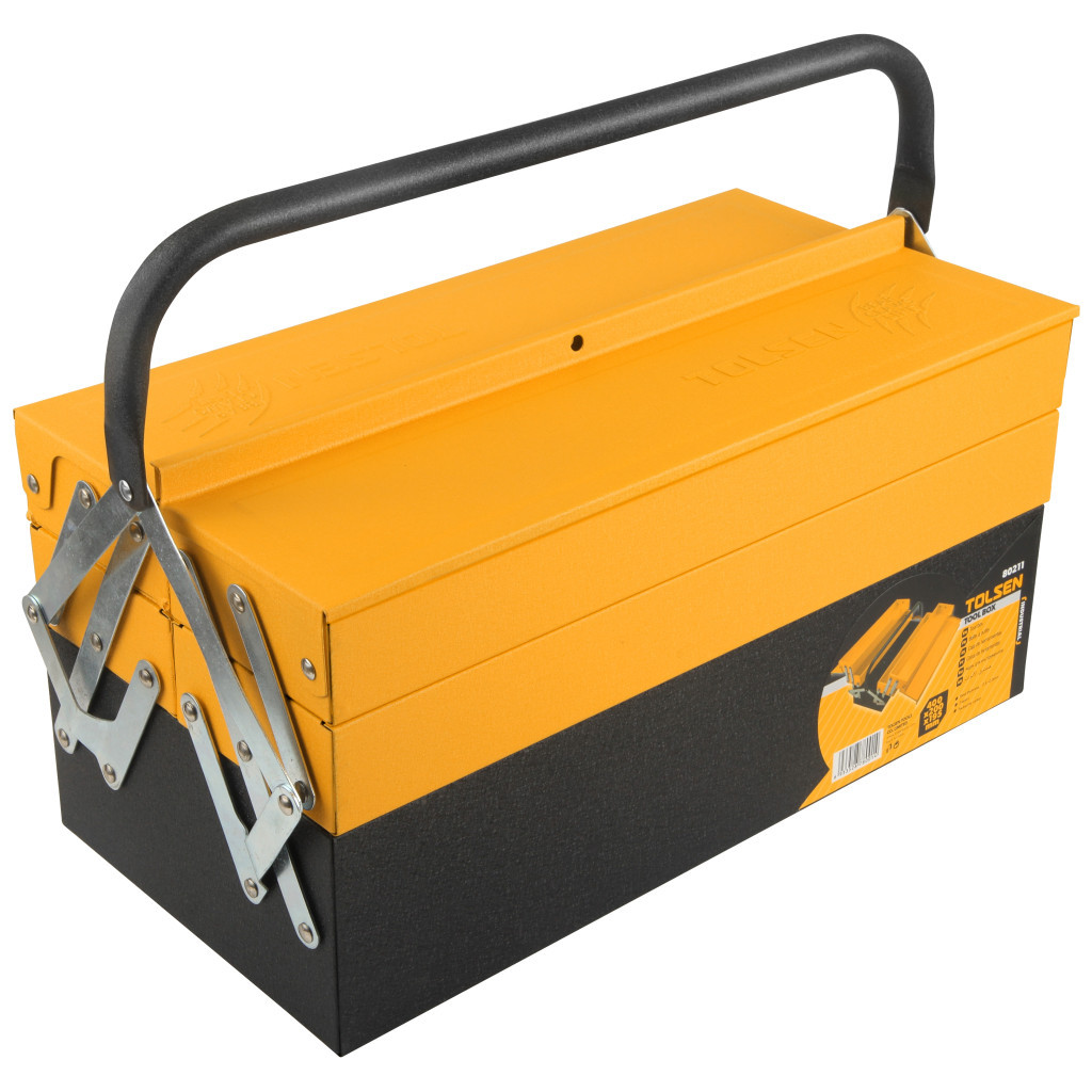 Ящик для інструментів Tolsen "ПРОФІ" 404х200х195 мм (80211) - зображення 1