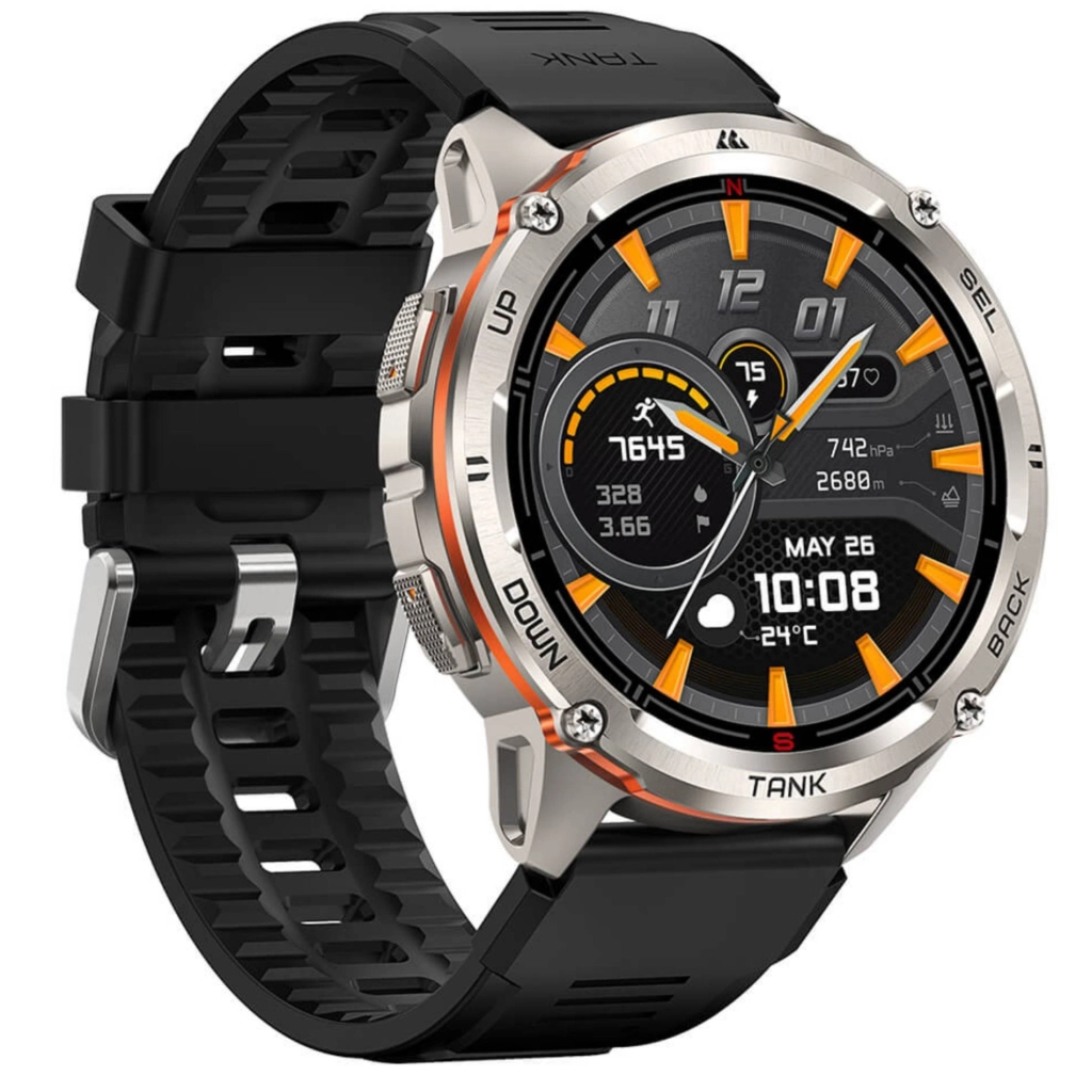 Смарт-годинник KOSPET Tank T3 ULTRA 2 SILVER (6974958251163) - зображення 3