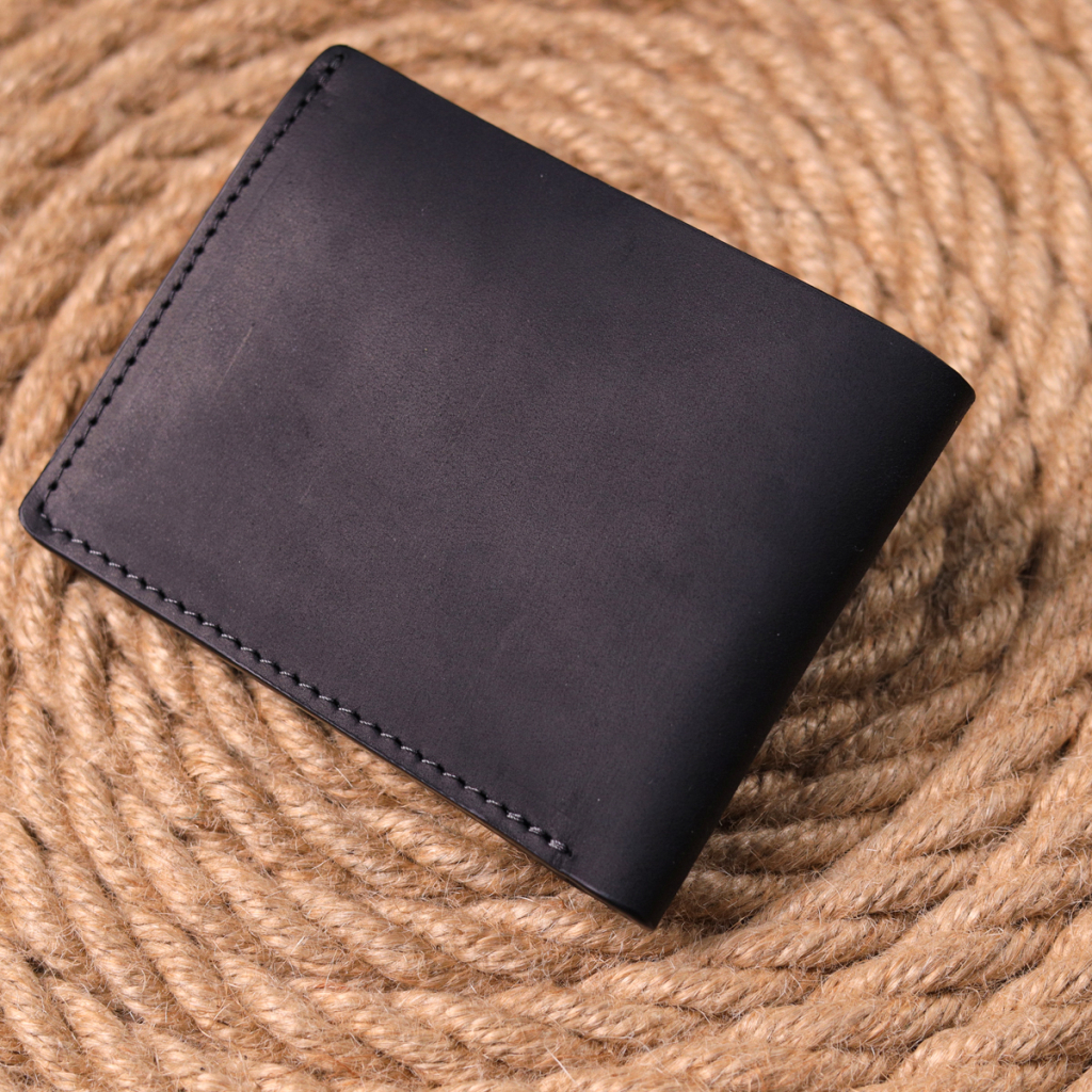 Портмоне Grande Pelle Шкіряне Чорне (16733) - зображення 9