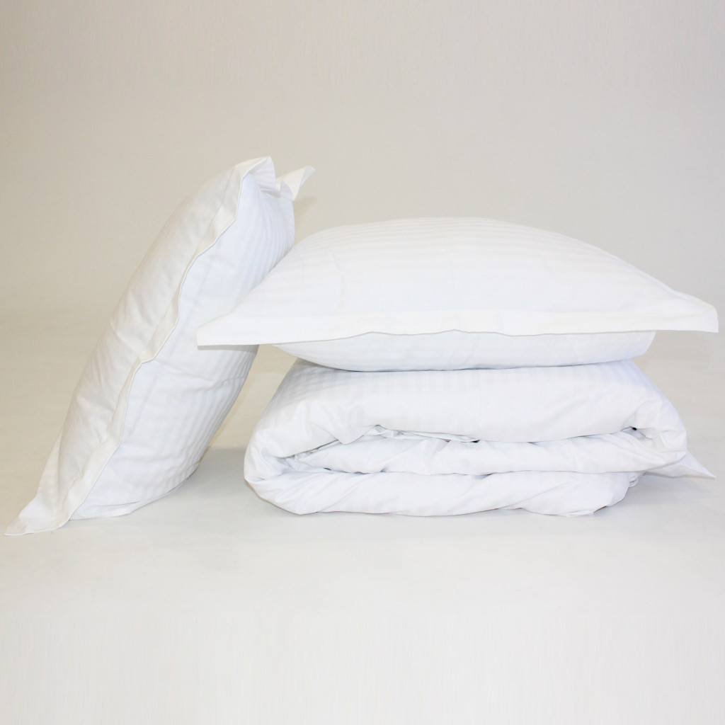 Постільна білизна MirSon Satin Stripe 30-0001 White 160х220 Сімейний (2200005245712) - зображення 11