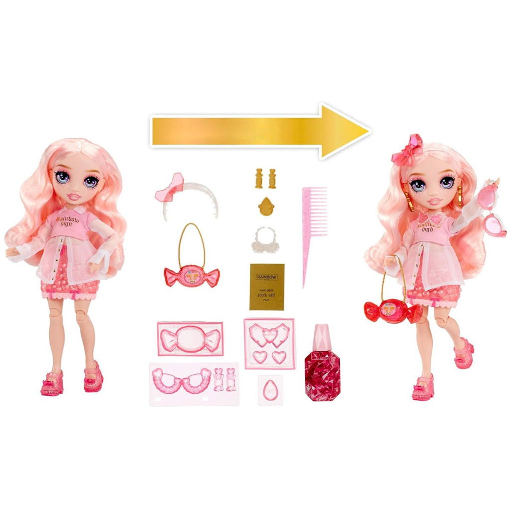 Лялька Rainbow High серії Creative Crystals - Белла (121367) - зображення 4