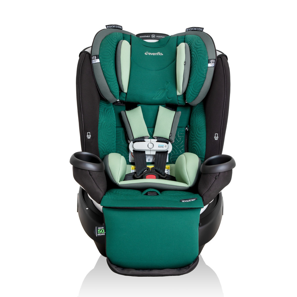 Автокрісло Evenflo Gold SensorSafe Revolve 360 LX (1,8 до 54,4 кг) Emerald (032884203864) - зображення 1
