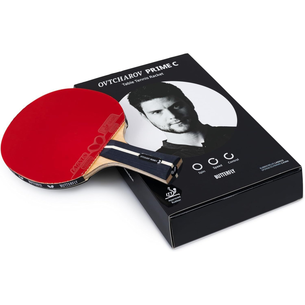 Ракетка для настільного тенісу Butterfly Ovtcharov Prime Carbon FL (6116500002) (931823) - зображення 2