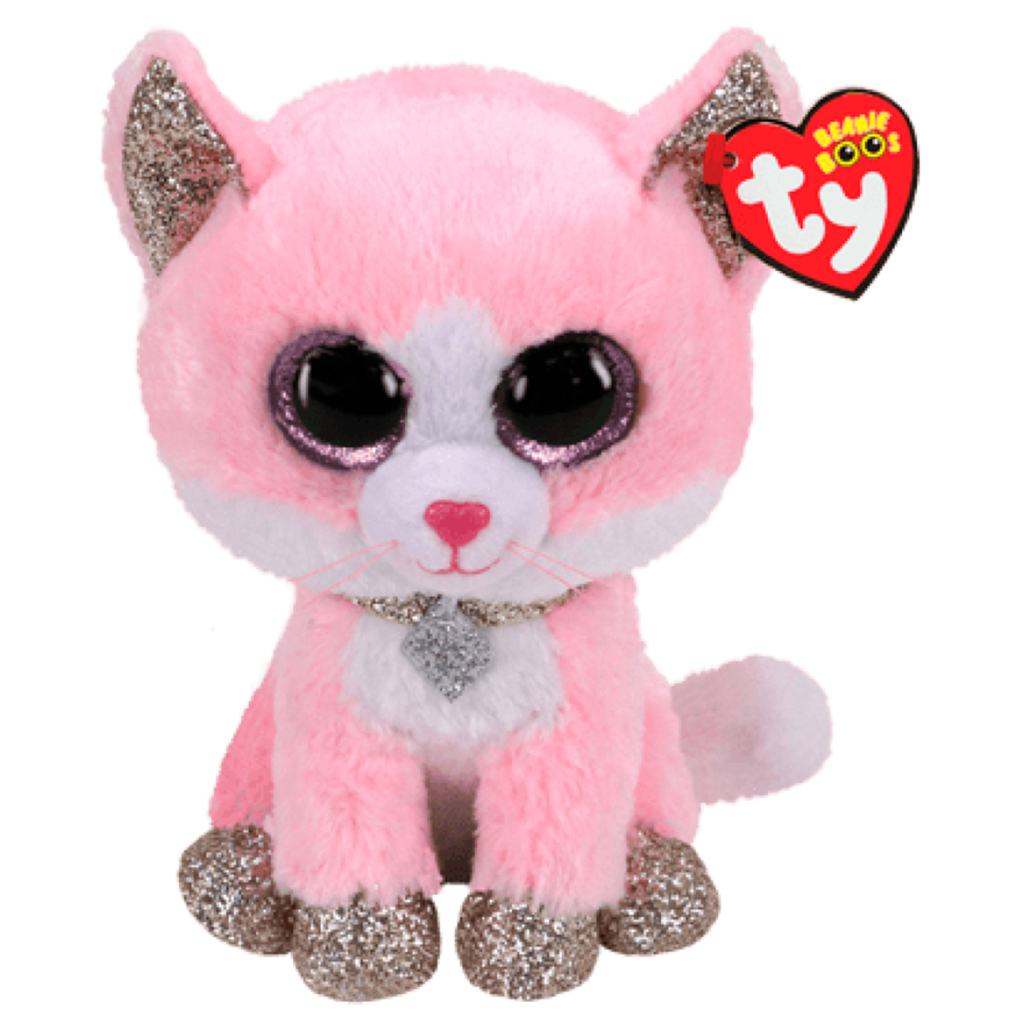 М'яка іграшка Ty Beanie Boo's Кіт Fiona 25 см (36489) - зображення 1