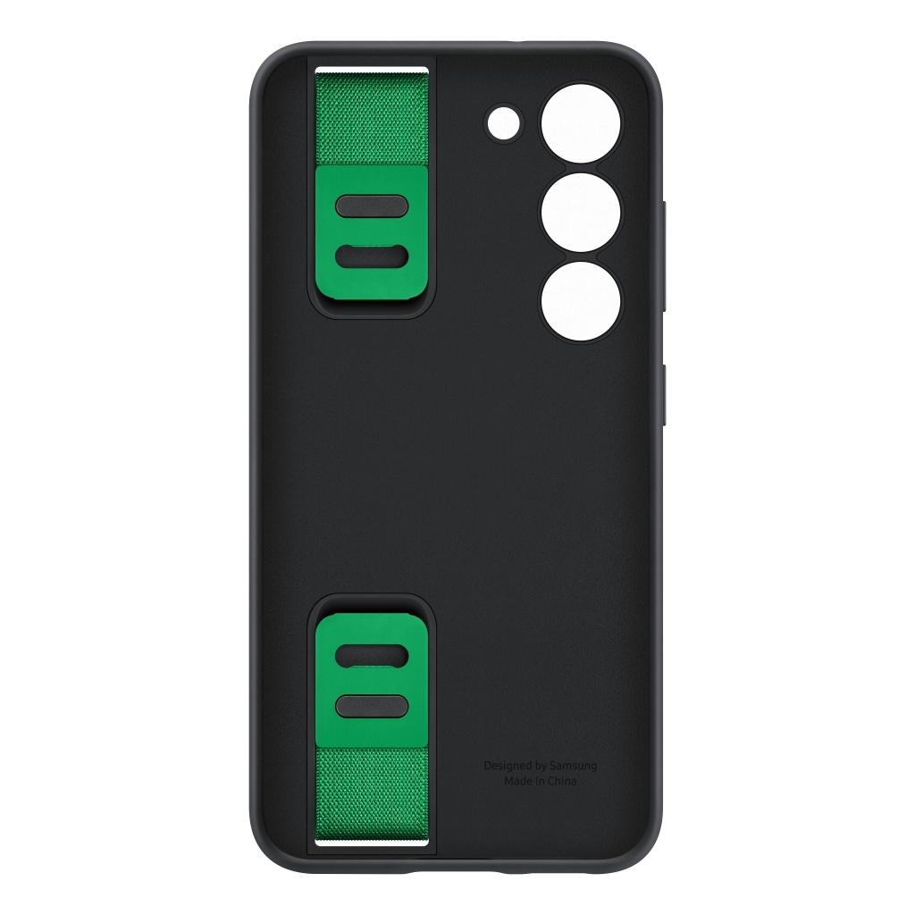 Чохол до мобільного телефона Samsung Galaxy S23 Plus Silicone Grip Case Black (EF-GS916TBEGRU) - зображення 2