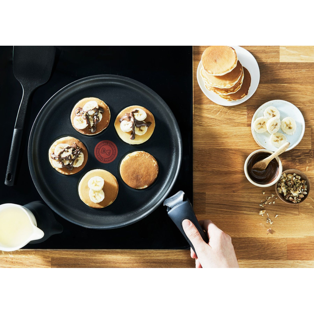 Сковорода Tefal Ingenio Unlimited, для оладків, 27см, литий алюміній (L8610074) - зображення 5