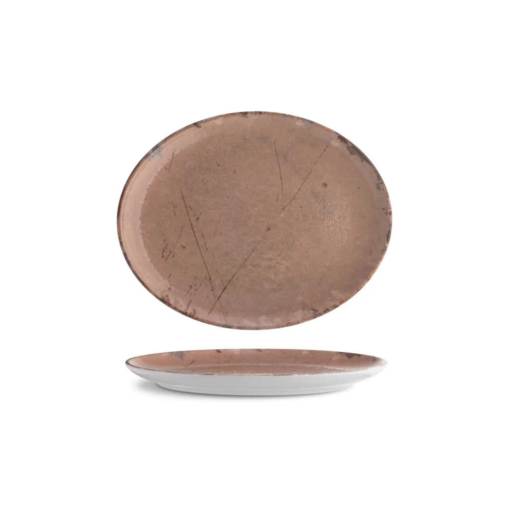Блюдо G.Benedikt Isabelle Stone Ginger 32 х 26 см (ISC3032-K0009) - зображення 1