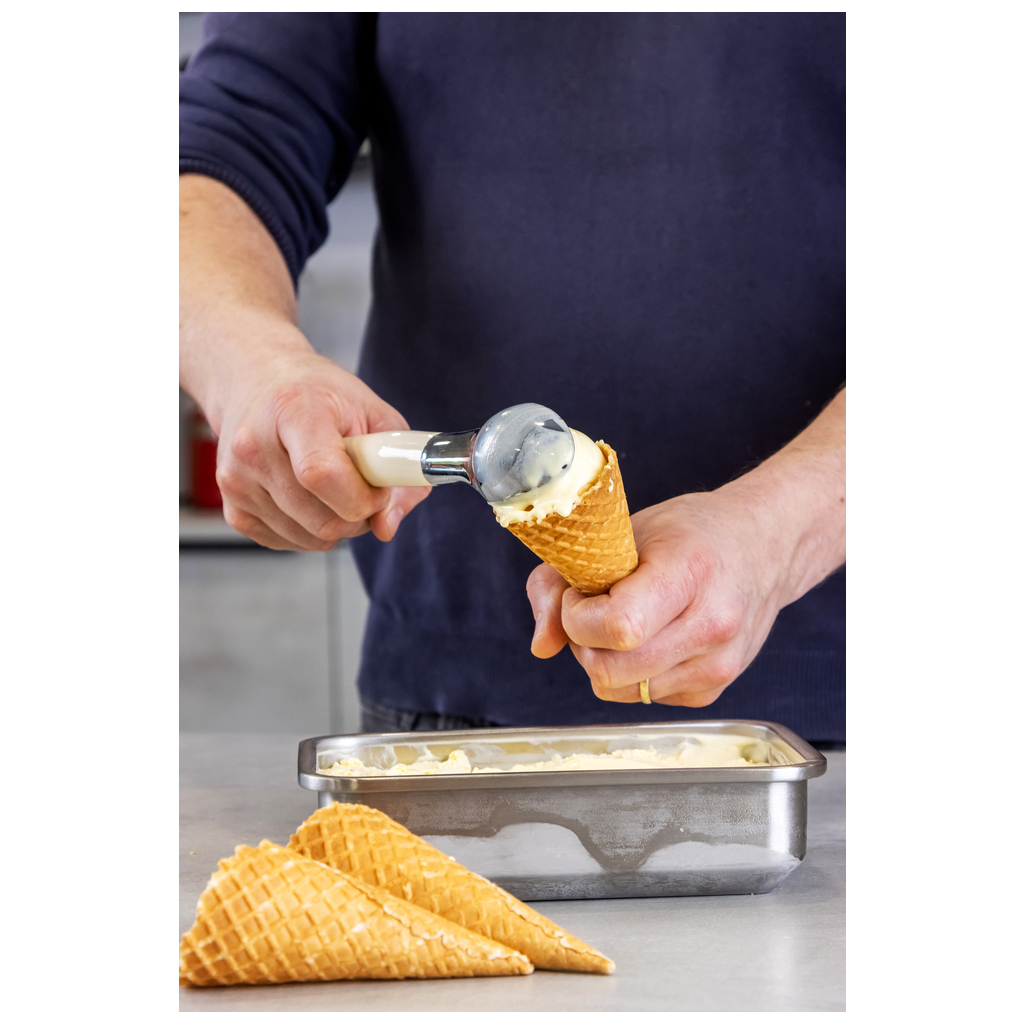 Ложка для морозива KitchenAid Coreline, 21,6 см, кремова (KAG117OHACE) - зображення 5