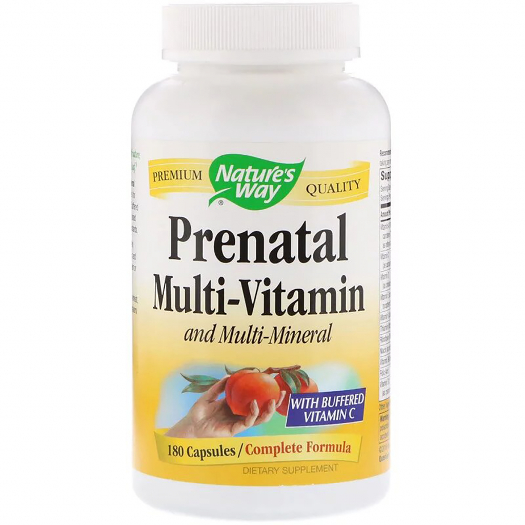 Мультивітамін Nature's Way Мультивітаміни для Вагітних, Prenatal Multi-Vitamin and Mult (NWY-45130) - зображення 1