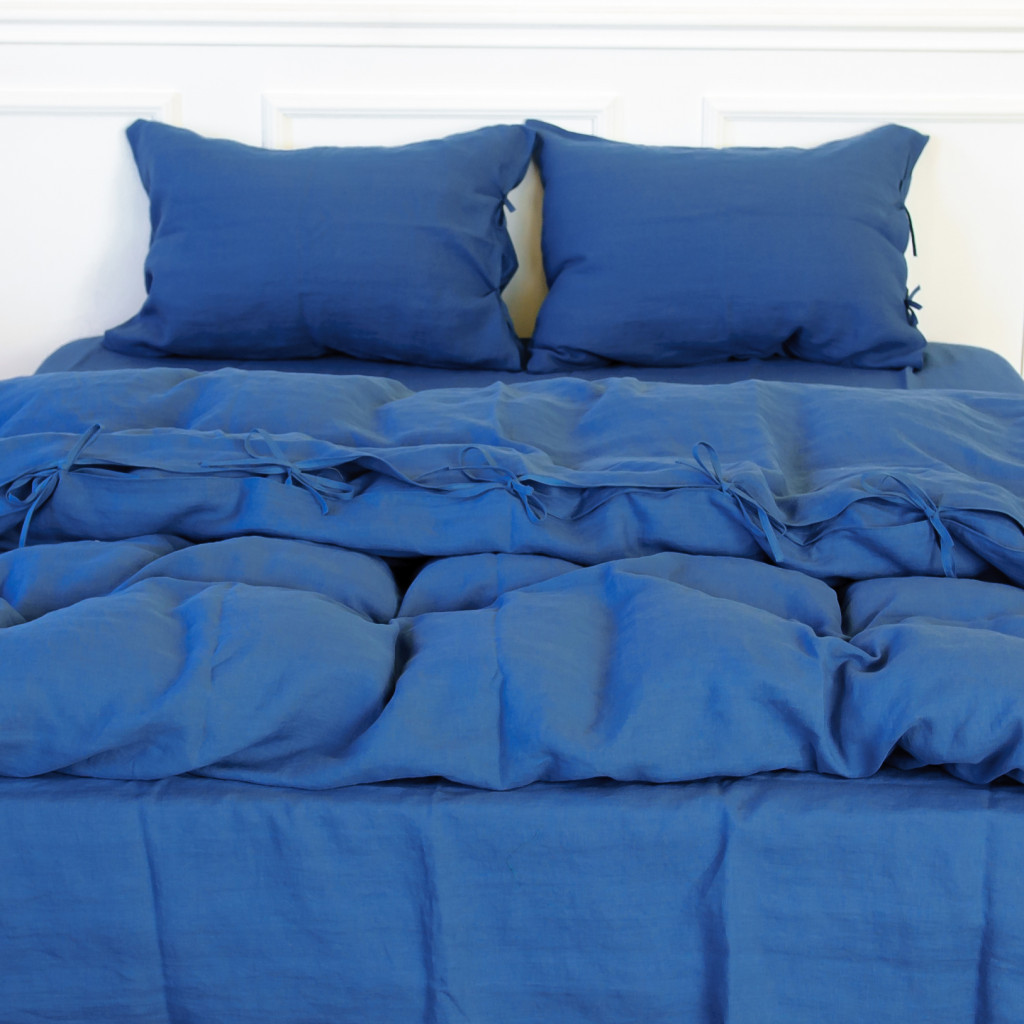 Постільна білизна MirSon Льон Bluebottle 2х160х220 (2200005371541) - изображение 11