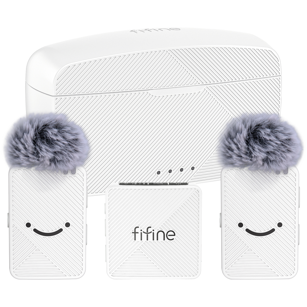 Мікрофон Fifine M9W White (M9W) - зображення 2