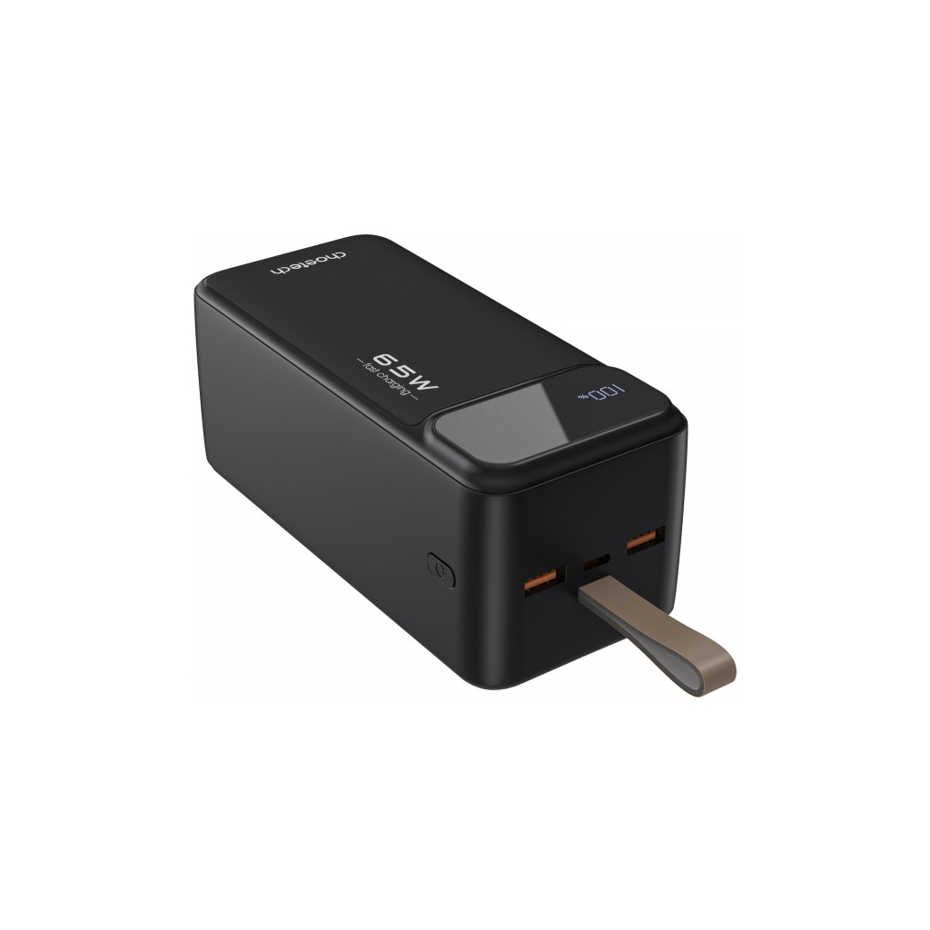Батарея універсальна Choetech 50000mAh, PD/65W, QC/3.0, USB-C In/out, 2*USB-A (B733-CCBK) - зображення 1