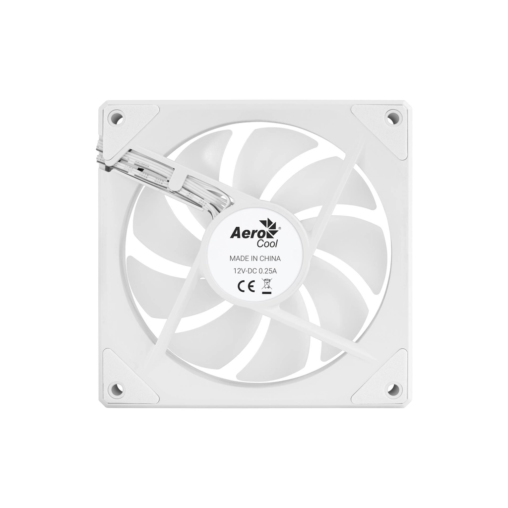 Кулер до корпусу AeroCool Phantom M-3 Reverse 12 PWM ARGB White (ACF3-MR11227.21) - зображення 6