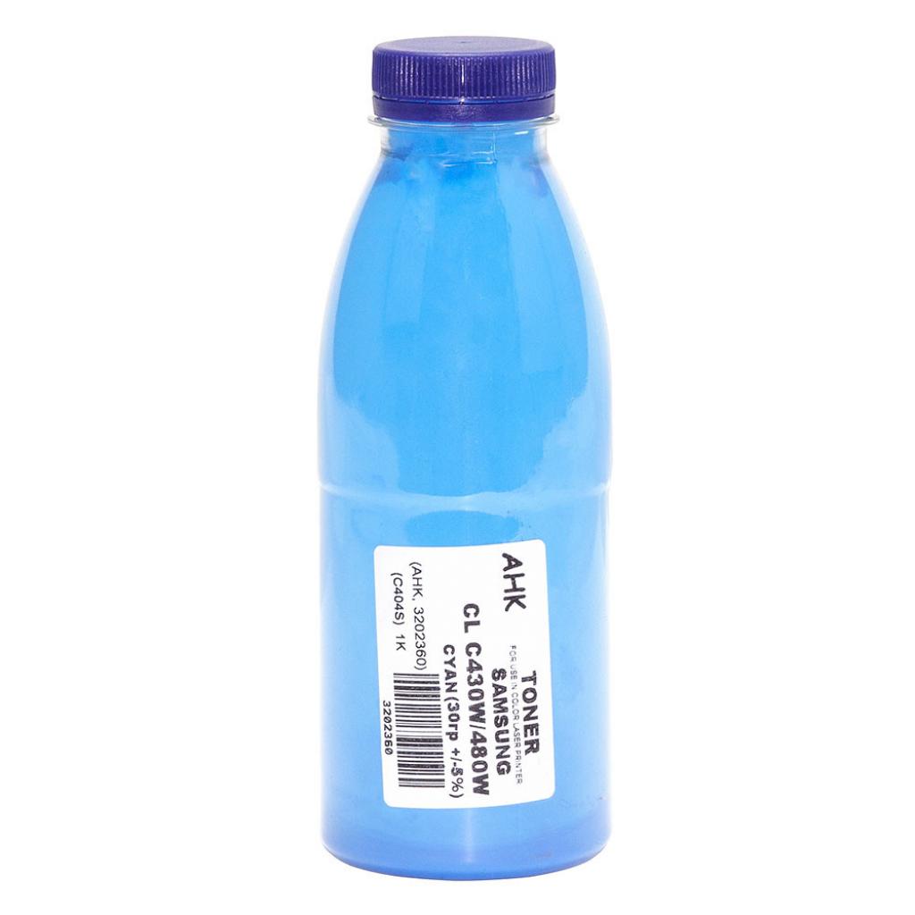 Тонер AHK Samsung SL-C430W/480W, 30г Cyan (3202360) - зображення 1