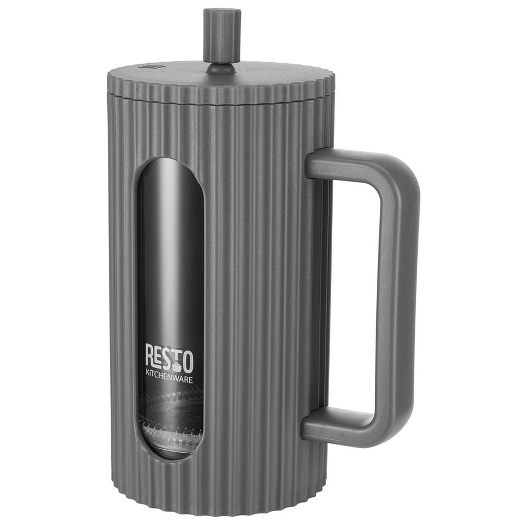 Френч-прес Resto Keid бамбук 1000 мл графіт (90535) - зображення 3
